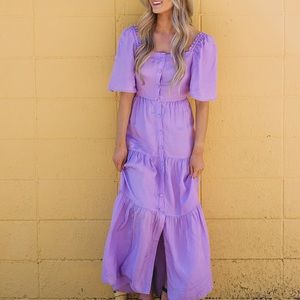 FRNCH Prairie Maxi Dress size XS